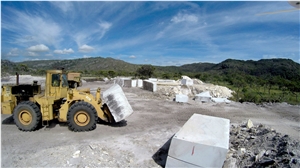 Infinity White - White Macaubas, Super White Quartzite Quarry