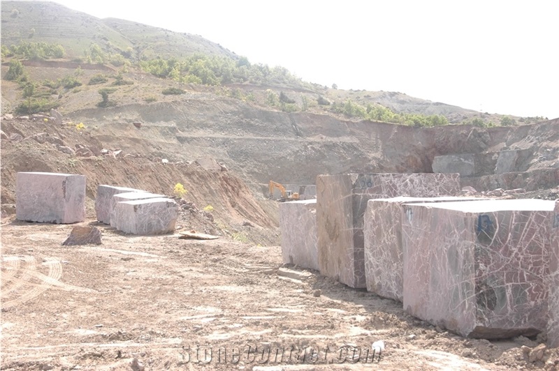 Elazig Visne - Elazig Cherry- Rosso Levanto Marble Quarry