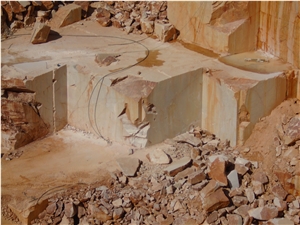 Portuguese Marble Branco Estremoz Quarry