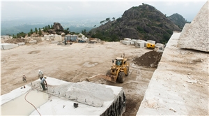 Blanco Atlantico Granite Quarry