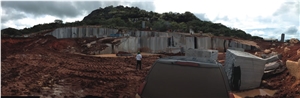 Negro Angola- Angola Black, Labrador Angola, African Black Granite Quarry
