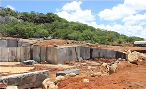 Negro Angola- Angola Black, Labrador Angola, African Black Granite Quarry