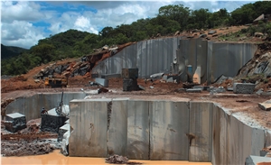 Negro Angola- Angola Black, Labrador Angola, African Black Granite Quarry