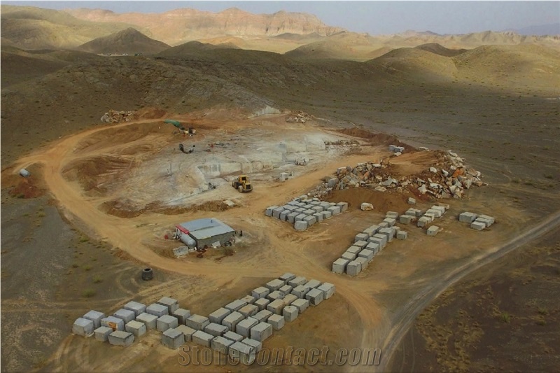 Mahkam Brown Marble Quarry