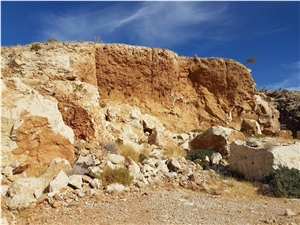 Royal Cream Marble Quarry