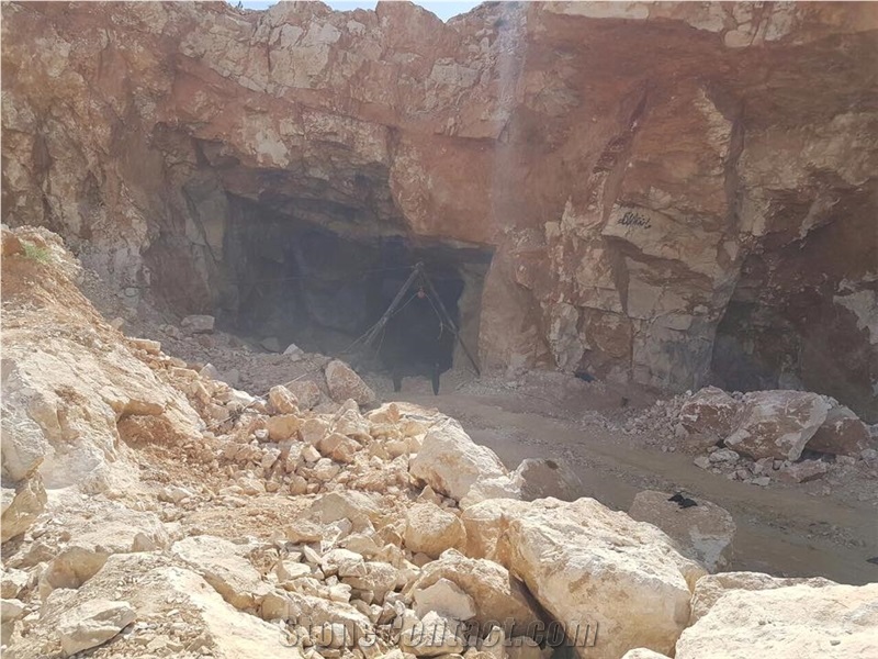 Royal Cream Marble Quarry