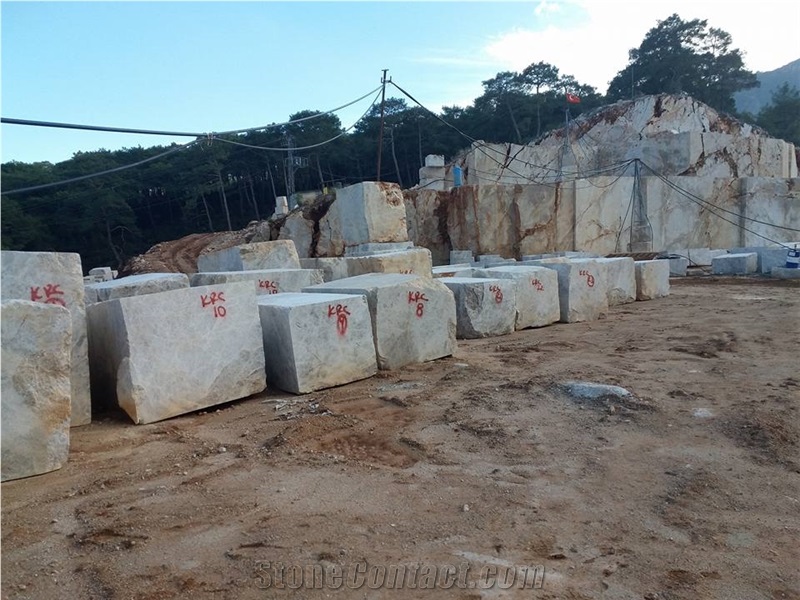 Likya Grey - Likya Fume Marble Quarry