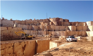 Cream Golden (Sofita Beige) Marble Quarry