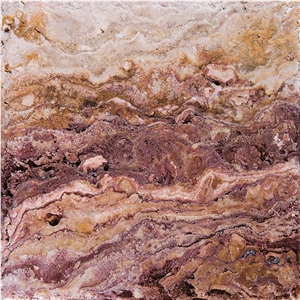 Kutahya Sedona Travertine, Antique Red Travertine Quarry