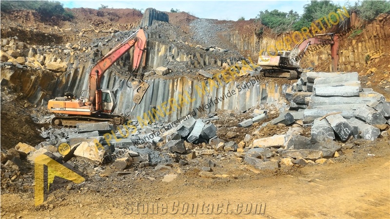 Vietnam Black Basalt, Dak Nong Basalt Quarry