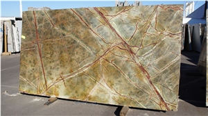 Rainforest Green- Bidasar Green Marble Quarry