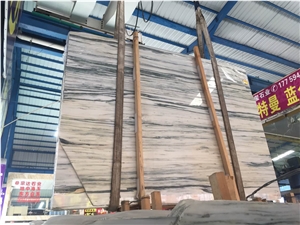 White Wood Jade Marble Quarry