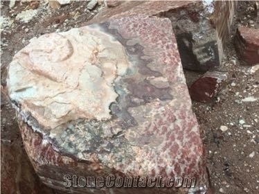 Vulcano Ruby Onyx - Rojo Vulkano Onyx Quarry