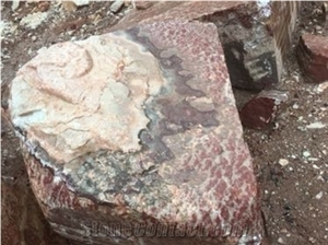 Vulcano Ruby Onyx - Rojo Vulkano Onyx Quarry