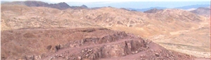 Isfahan Rose Granite Quarry