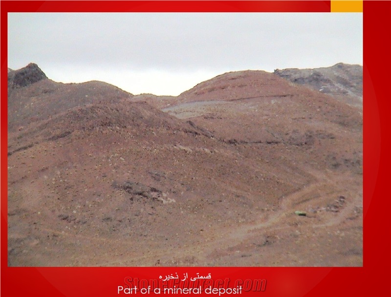 Isfahan Rose Granite Quarry