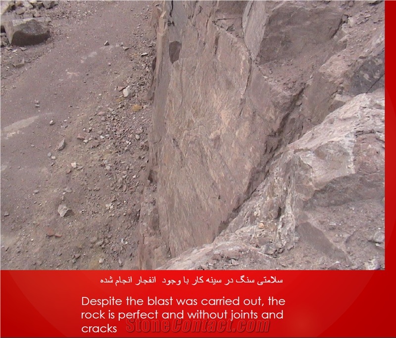 Isfahan Rose Granite Quarry