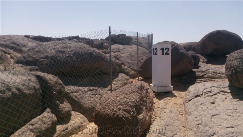 Tropical Brown Granite Quarry