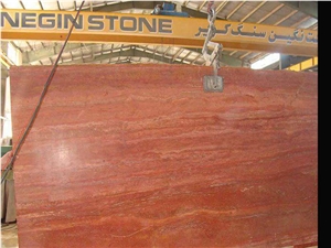 Red Travertine Quarry