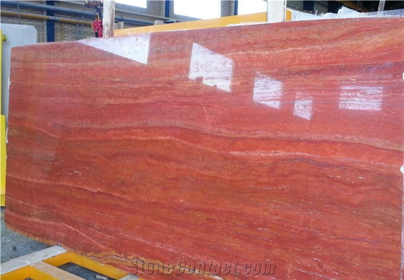 Red Travertine Quarry