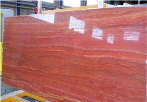 Red Travertine Quarry