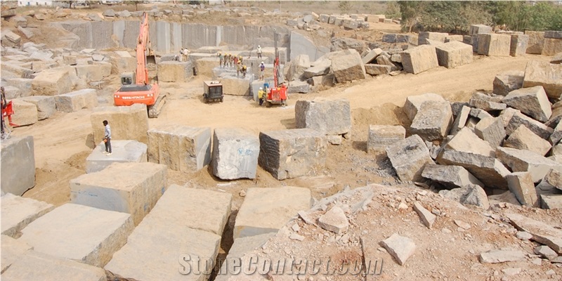 Coffee Brown Granite Quarry