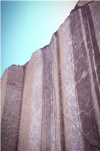 Red Viola Marble Quarry