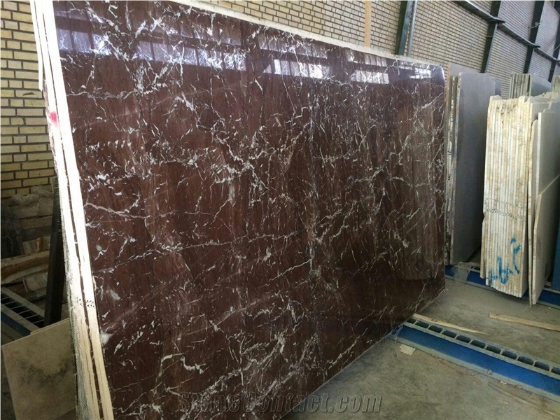 Red Viola Marble Quarry