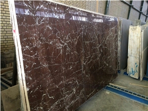 Red Viola Marble Quarry