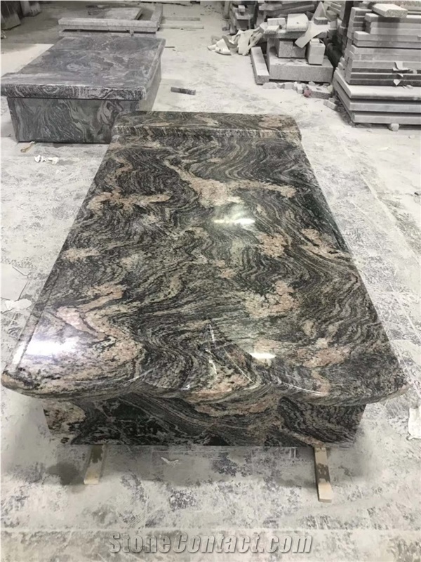 China Colombo Juparana China New Multicolor Red Granite Quarry