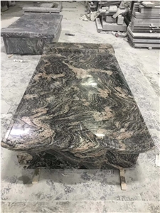 China Colombo Juparana China New Multicolor Red Granite Quarry