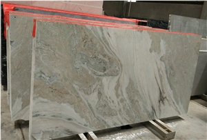 Frozen White Marble Quarry