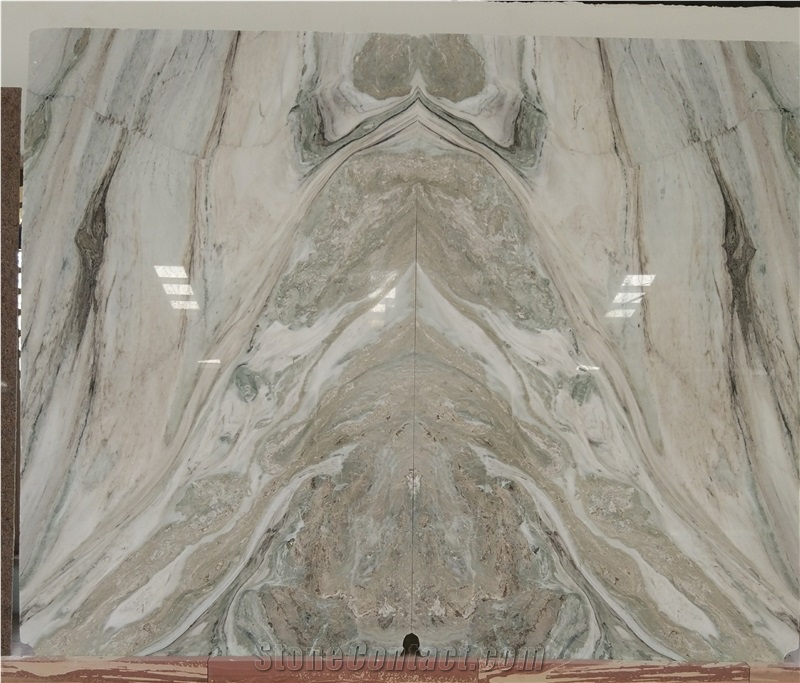 Frozen White Marble Quarry