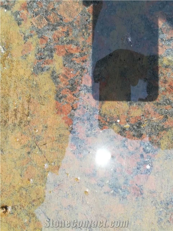 Karimnagar Maple Red Granite Quarry