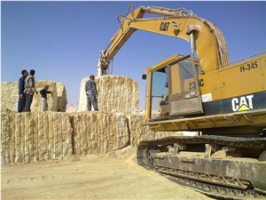 Pyramid Cream- Pyramid Beige Marble Quarry
