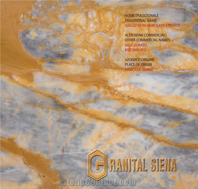 Giallo Siena Nuvolato Etrusco Quarry