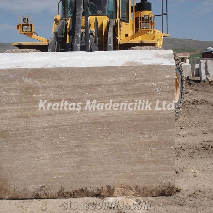 Sivas Medium Travertine and Sivas Classic Travertine Quarry