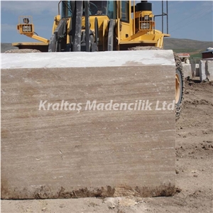 Sivas Medium Travertine and Sivas Classic Travertine Quarry