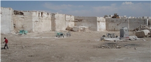 Sivas Medium Travertine and Sivas Classic Travertine Quarry
