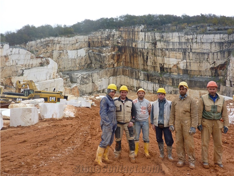 Botticino Classico Marble Quarry