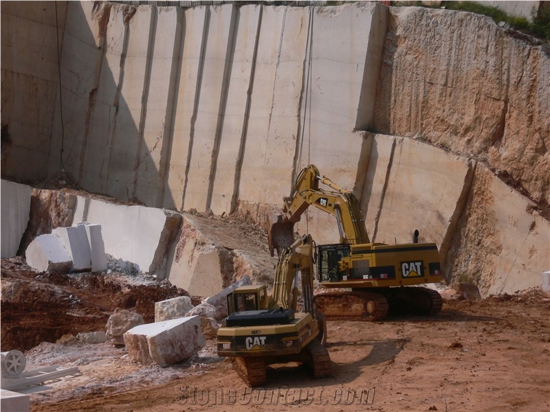 Botticino Classico Marble Quarry