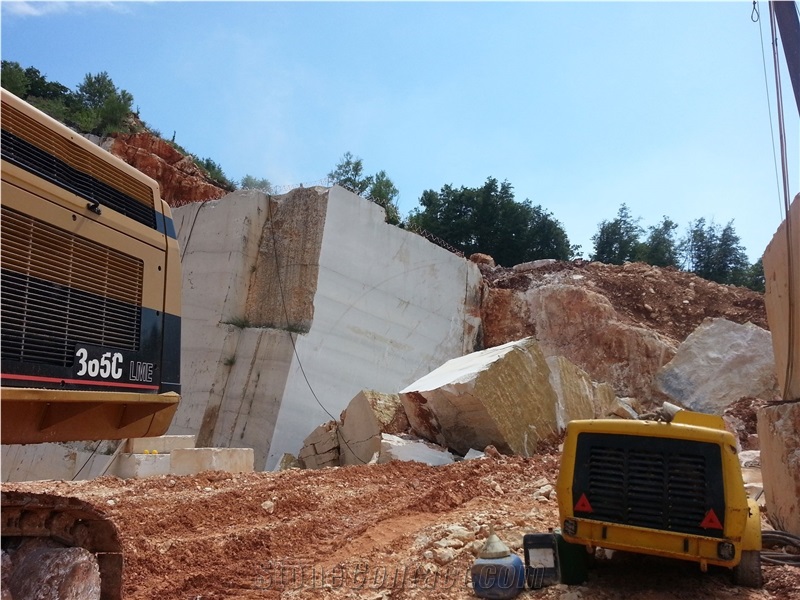Botticino Fiorito Marble Quarry