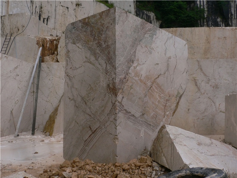Breccia Aurora Marble- Breccia Aurora San Carlo Quarry