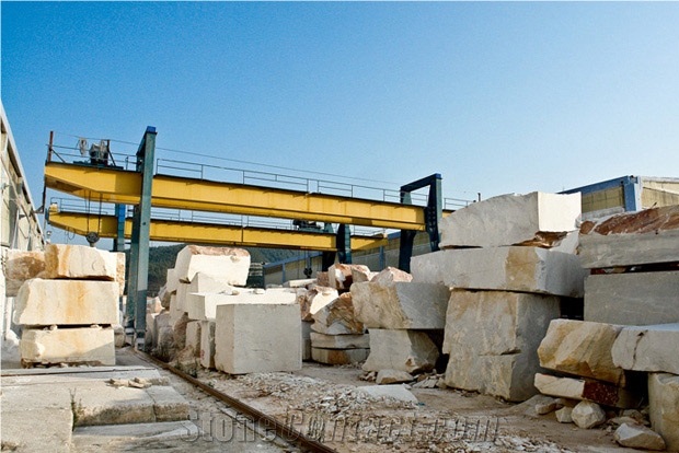 Blanco Ibiza Grey Marble Quarry