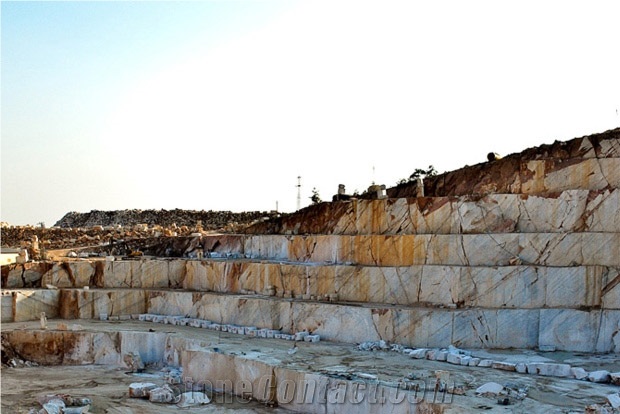 Blanco Ibiza Grey Marble Quarry