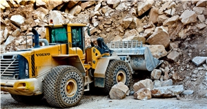 Blanco Ibiza Grey Marble Quarry