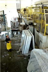 Blanco Ibiza Grey Marble Quarry