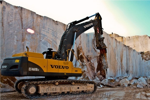Turkey Blanco Ibiza Marble Quarry