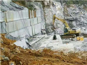 Grey Granite- Padang Crystal White Granite Quarry
