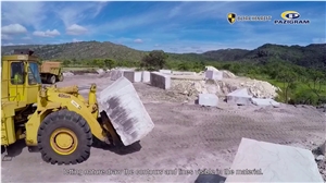 Infinity White Quartzite Quarry